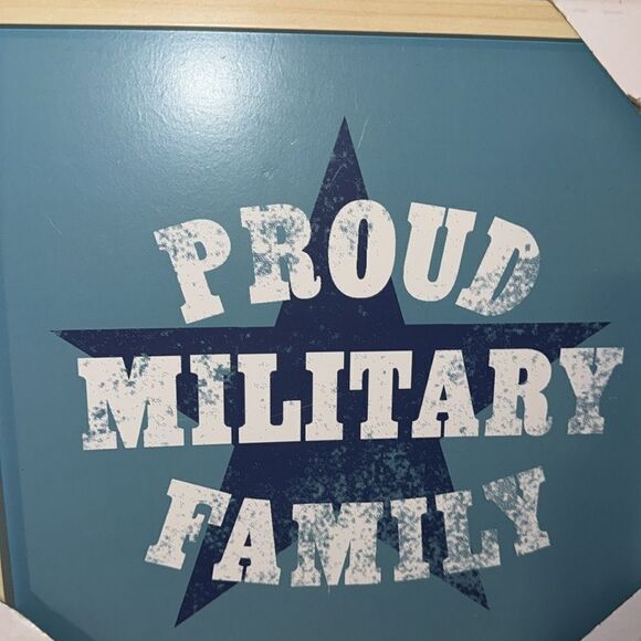 proud military family 12 x 12 " wall art - Picture 4 of 6
